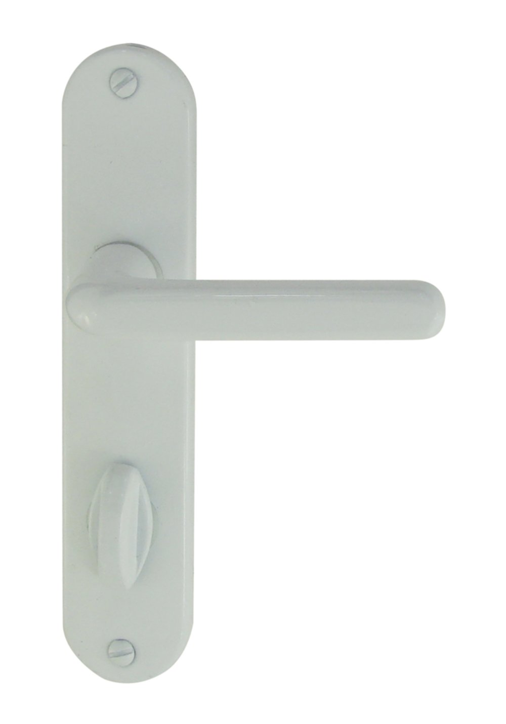 Ensemble tignes alu/acier blanc condamn/décond 165