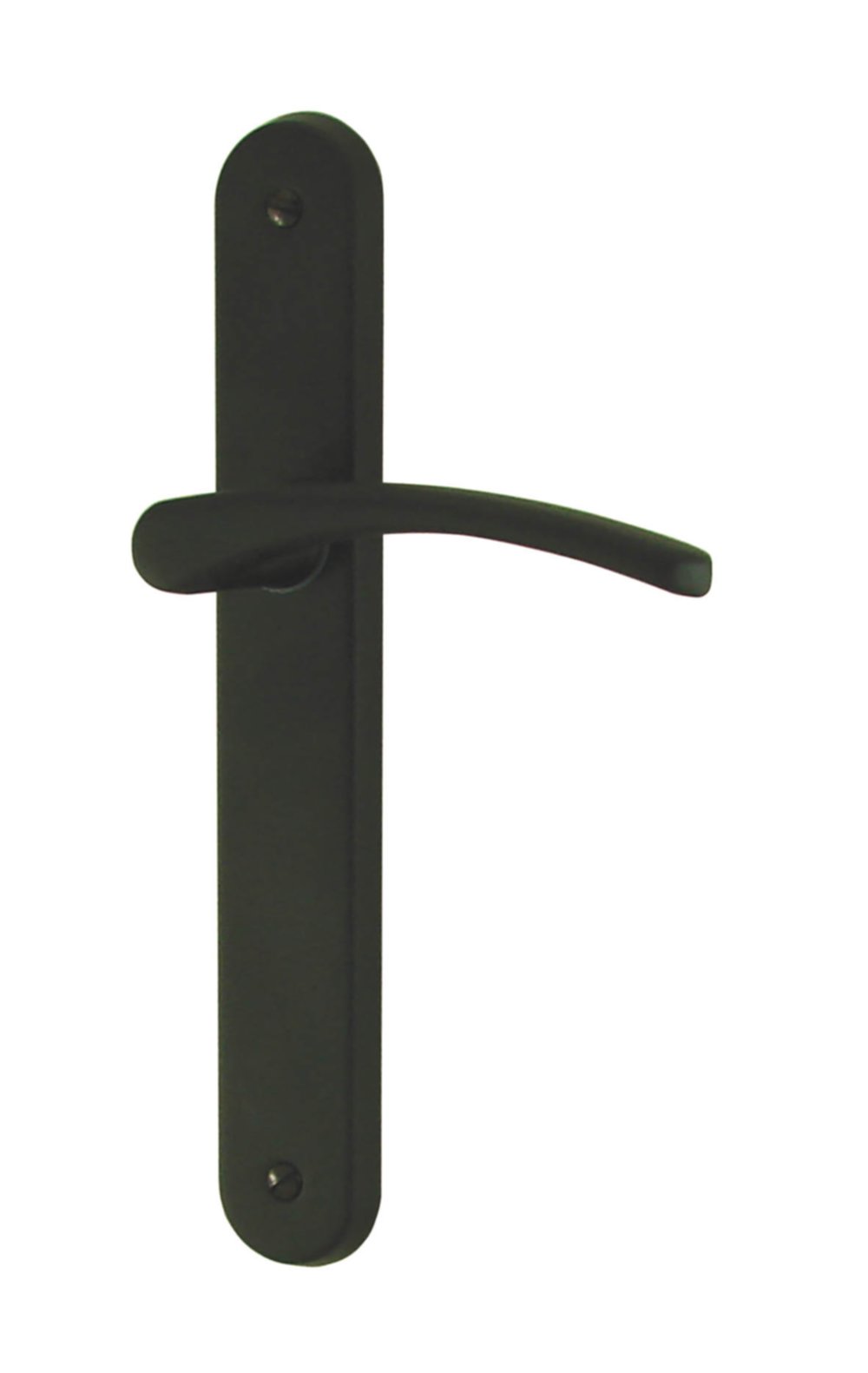 Ensemble cluses alu/acier noir mat bec de cane