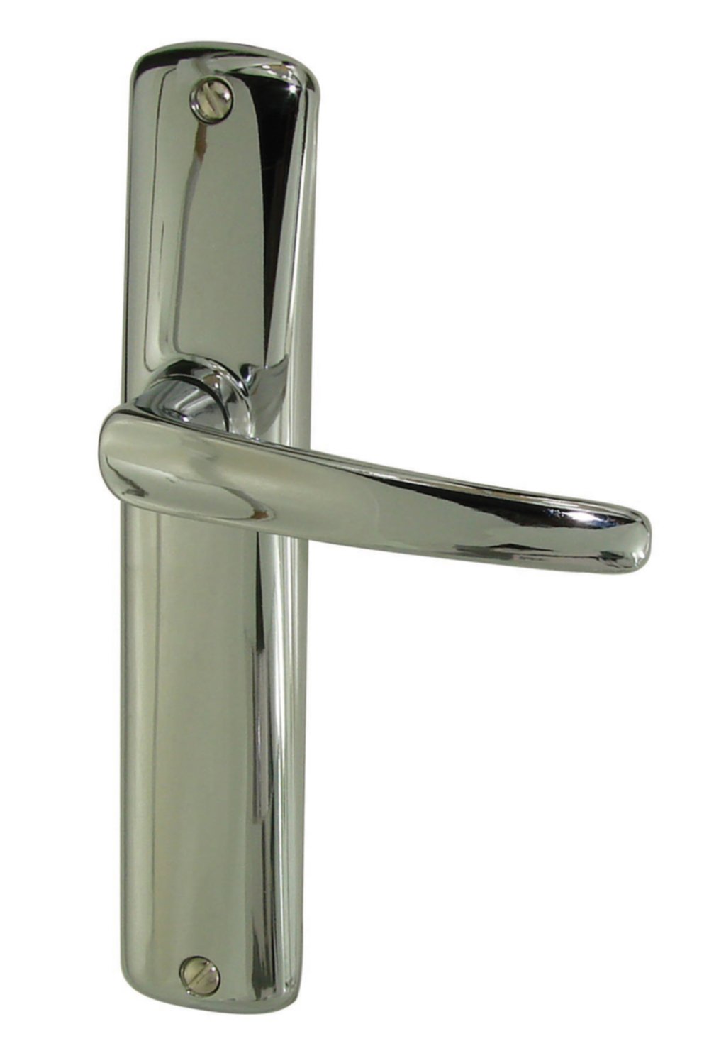 Ensemble blois bec de cane zamak/acier chrome 165