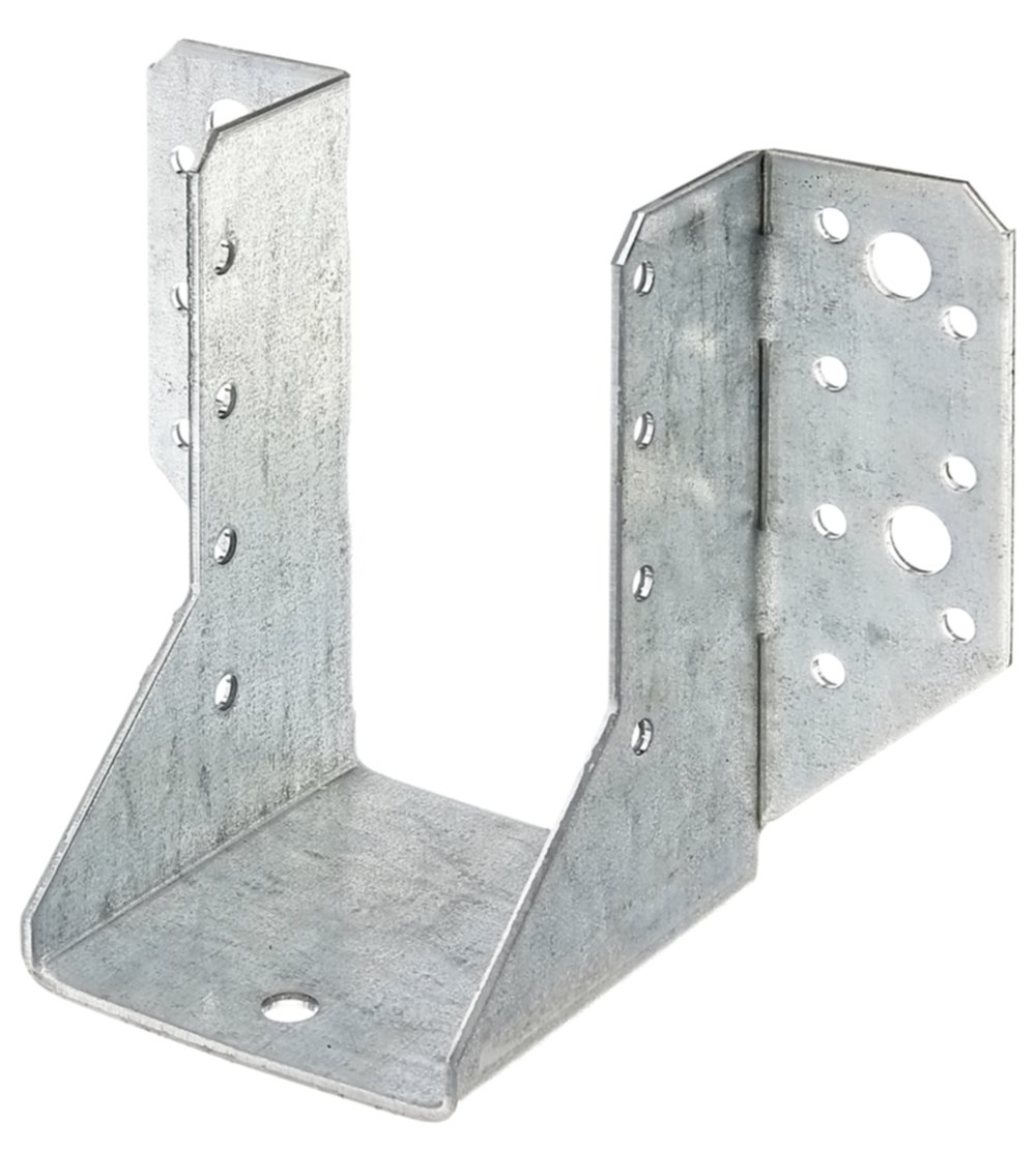 Support U Ailes extérieures 138x100x2mm Ø5mm 22 trous - ALBERTS
