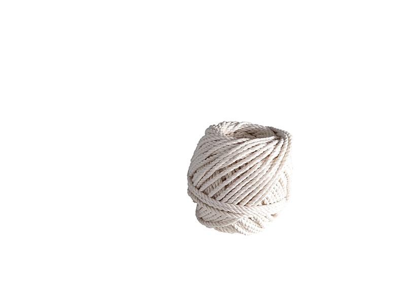 Cordeau de macon coton cable ø2mm 100grs l:45m  