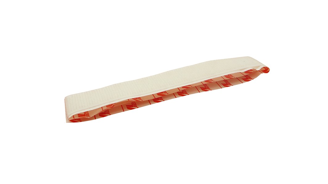 Ruban agrippant adhesif largeur :20mm longueur :50cm couleur blanc