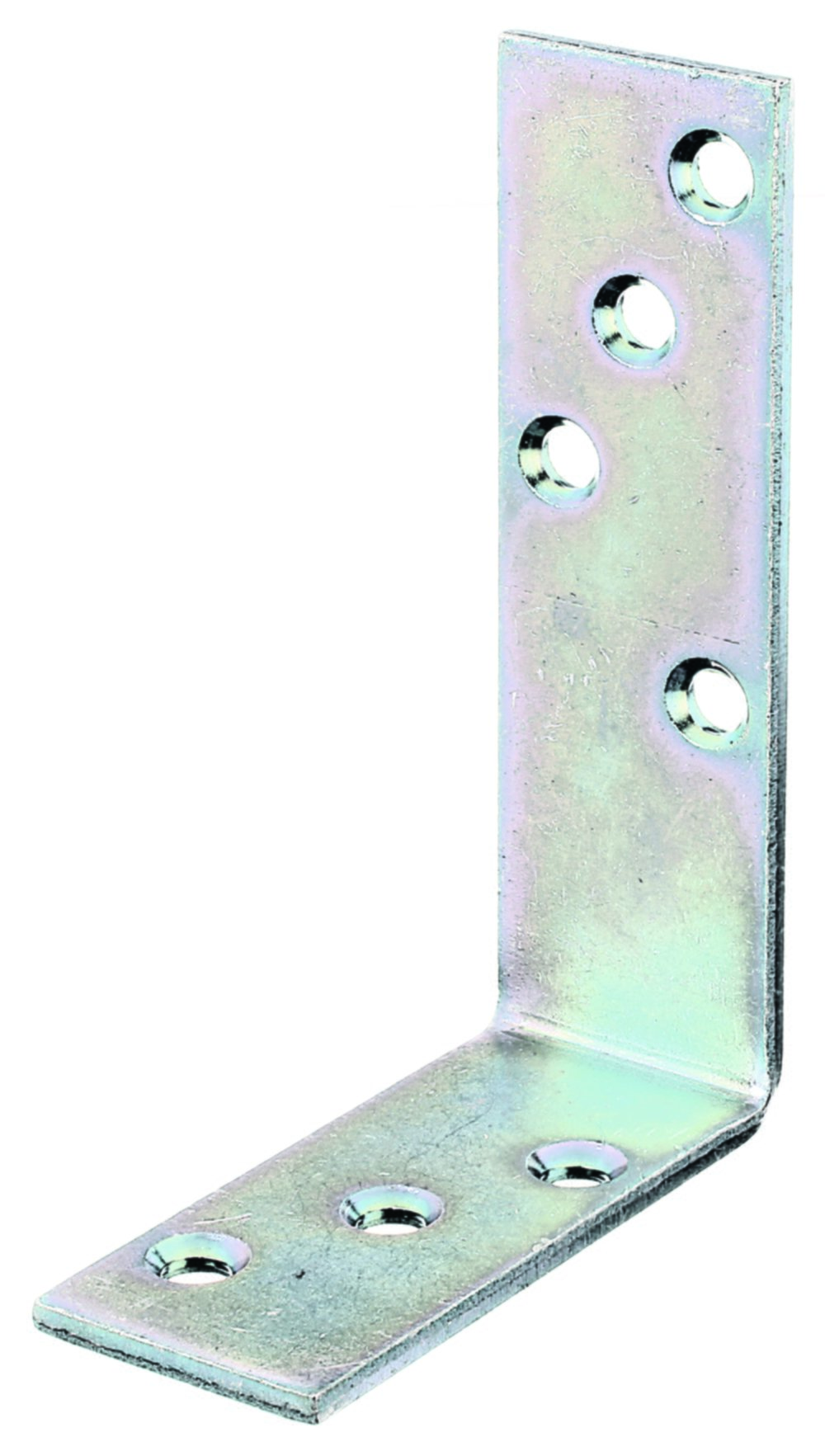 Équerre de poutre côtés inégaux 35x120x4mm Ø7mm 7 trous - ALBERTS
