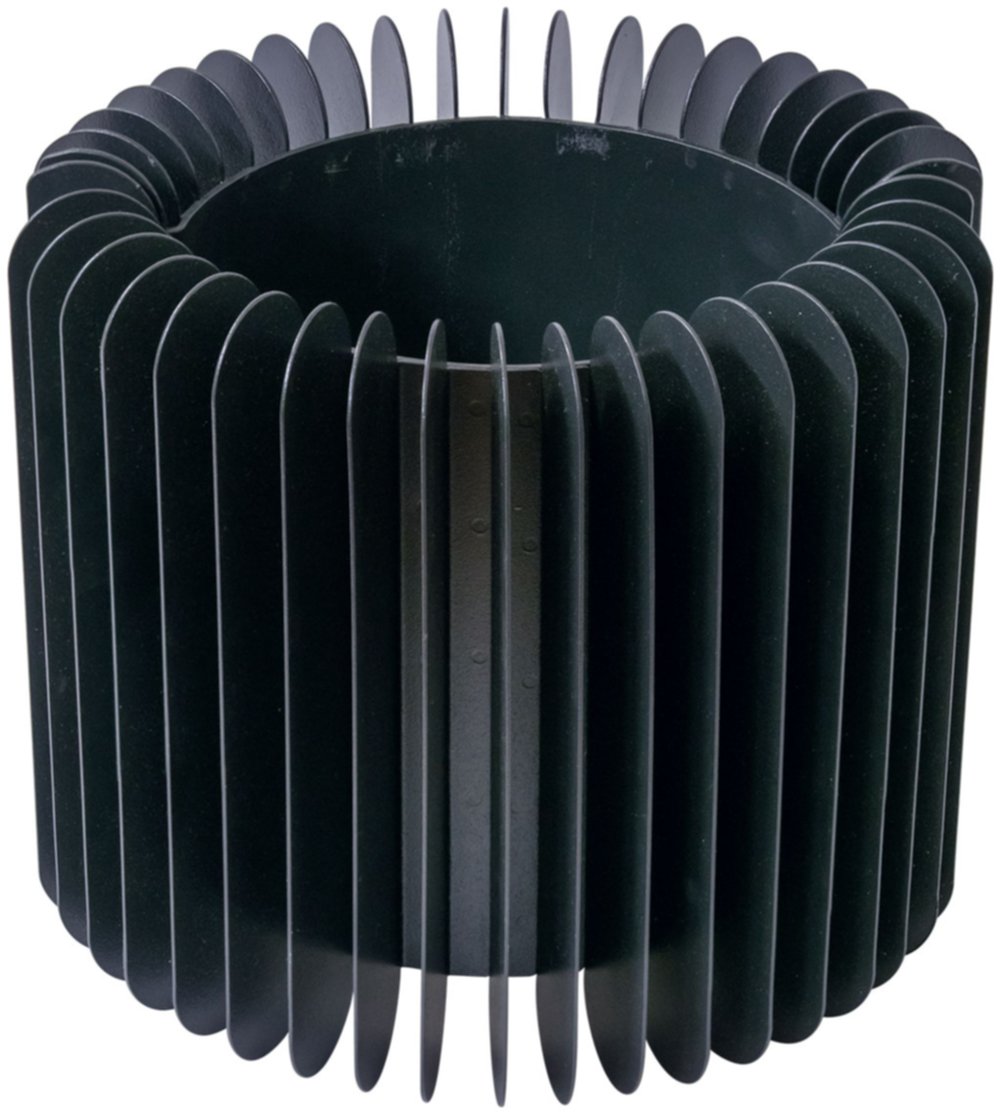 Diffuseur à chaleur Ø15cm noir