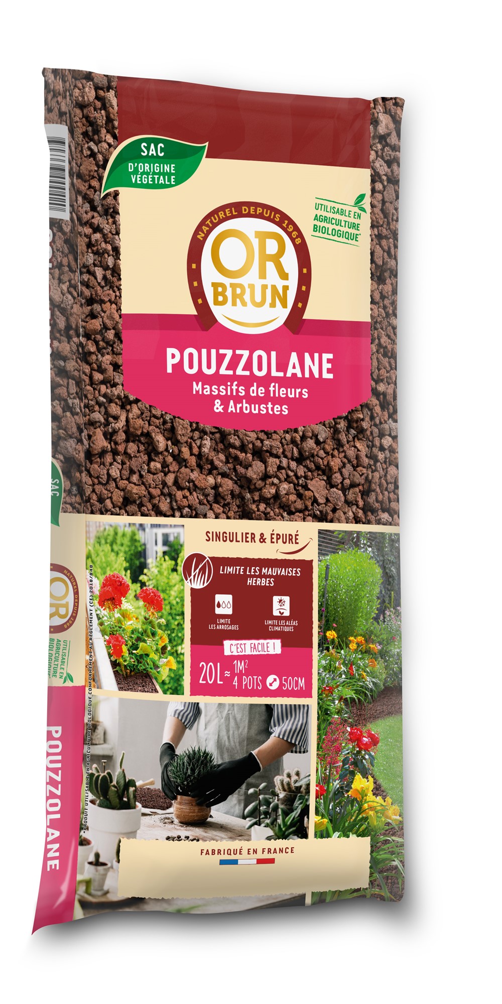 Pouzzolane 20l