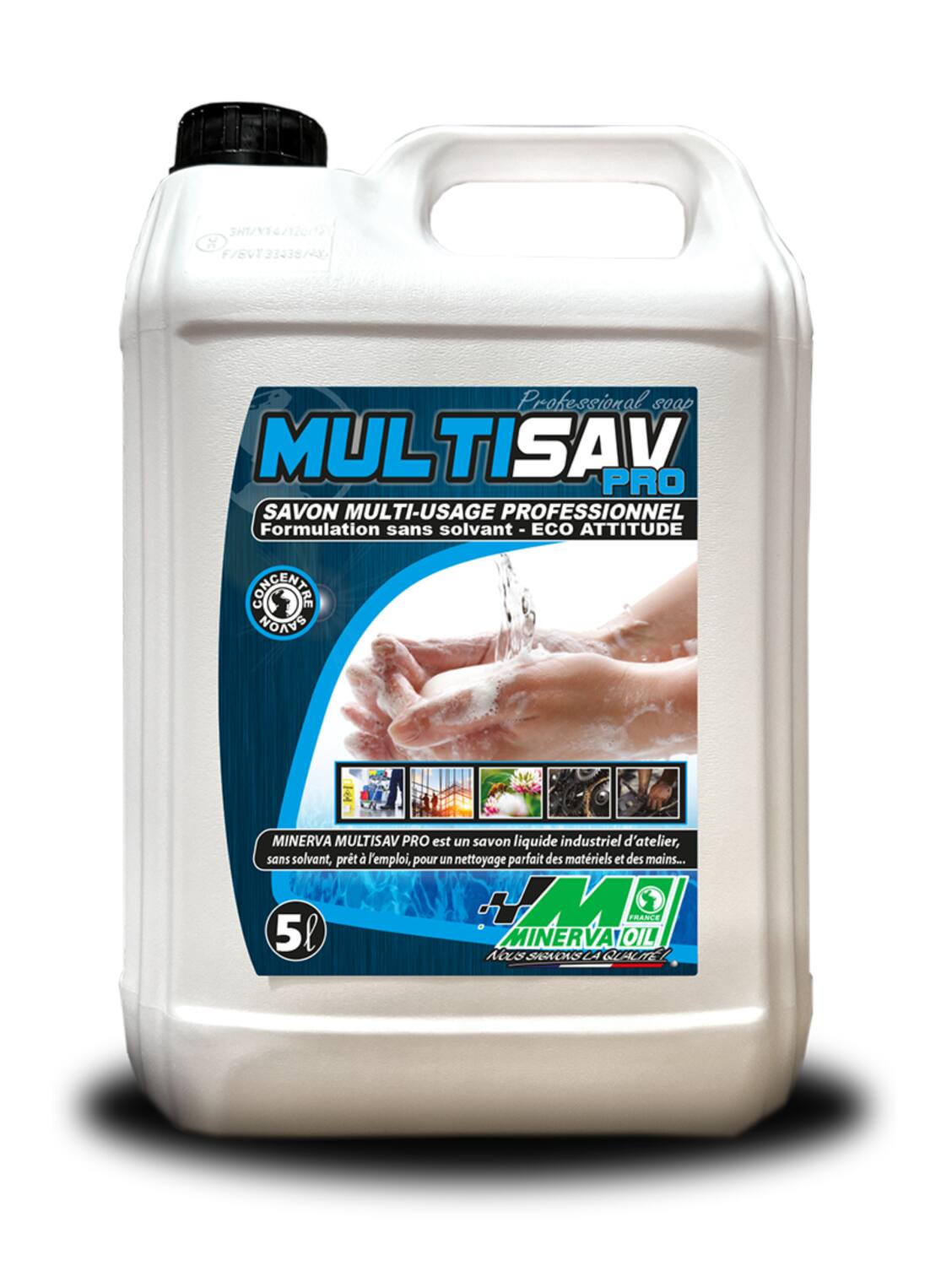 Savon gel suractivé pour mains