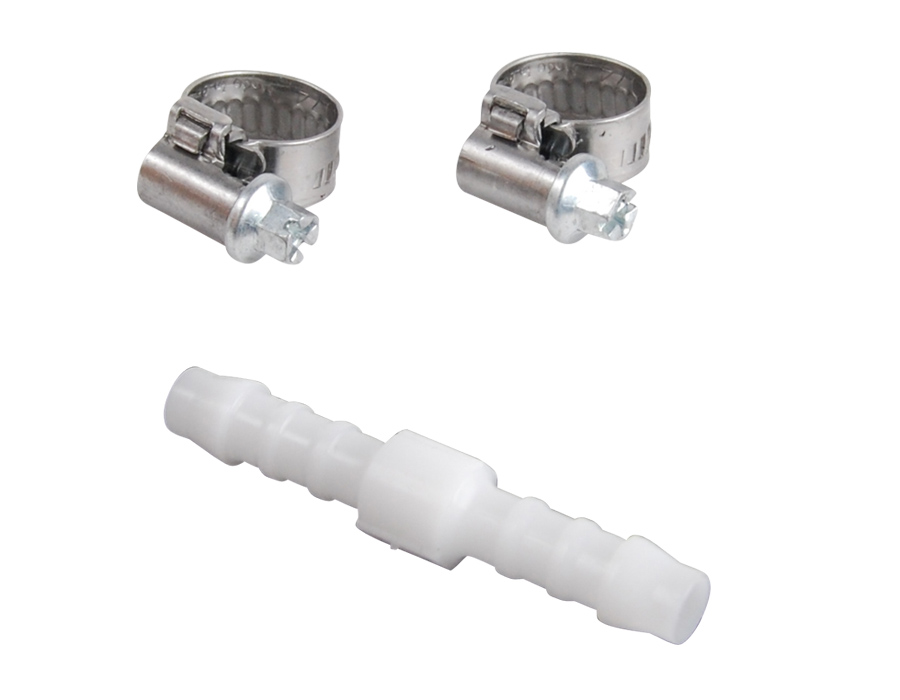 Manchon plastique Ø6 mm + 2 Colliers - SPID'O