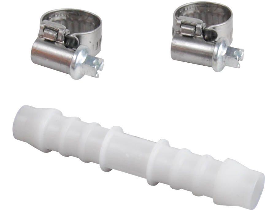 Manchon plastique Ø8 mm + 2 Colliers - SPID'O