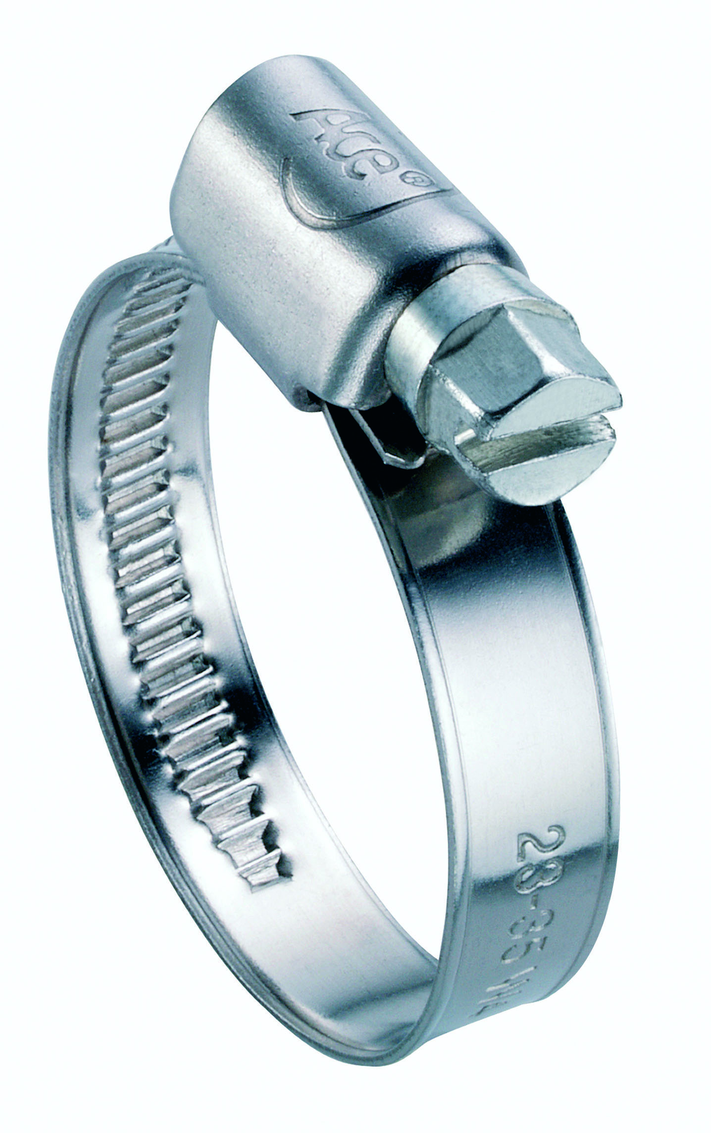 2 colliers de serrage tout inox 9 mm Ø18-28 mm - SPID'O