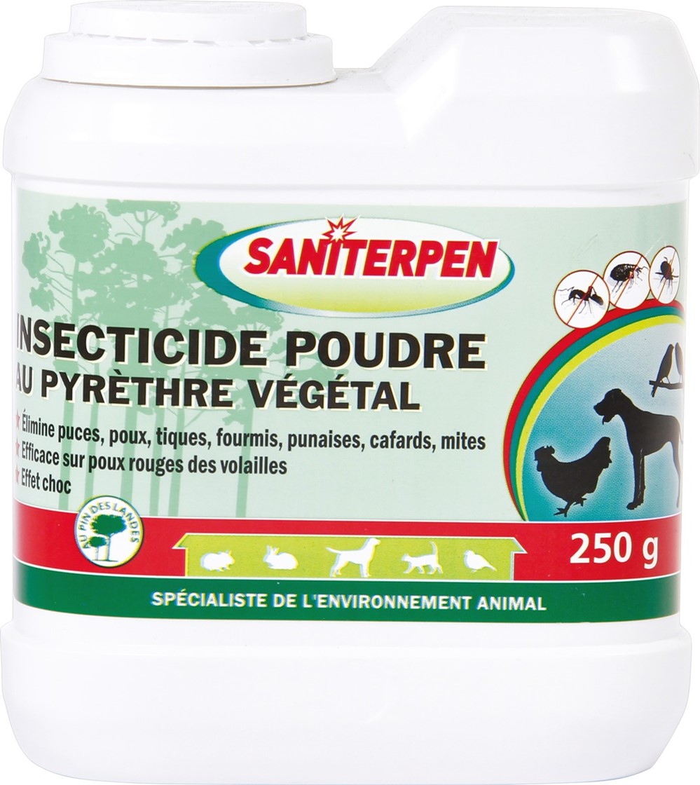 Insecticide puce, poux, fourmi, tique et punaise