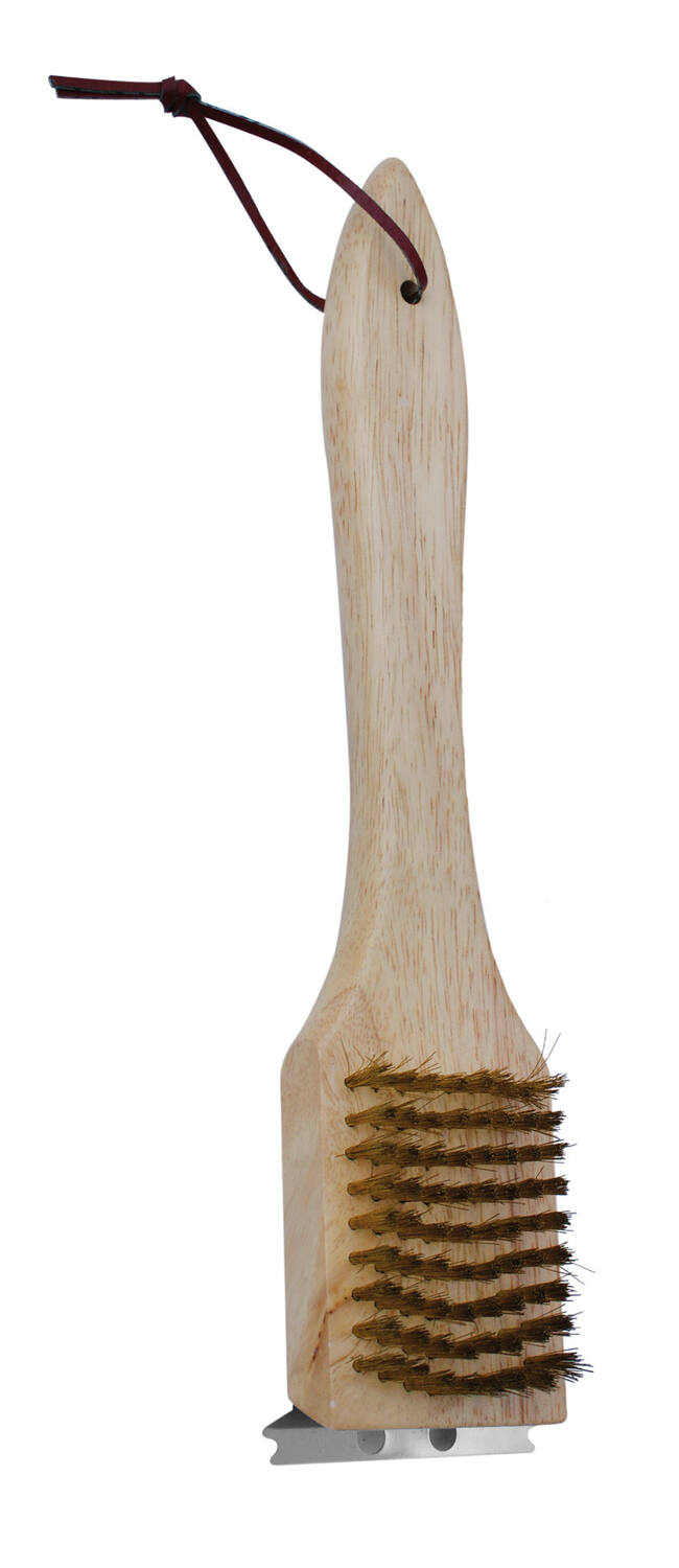 Brosse pour grille barbecue 2 en 1 inox - COOK'IN GARDEN