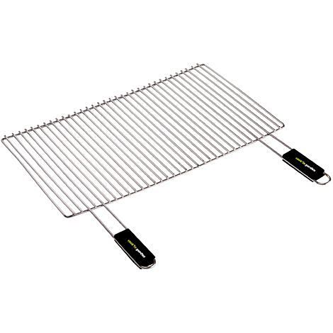 Grille Barbecue Acier chromé 67x40cm - COOK'IN GARDEN