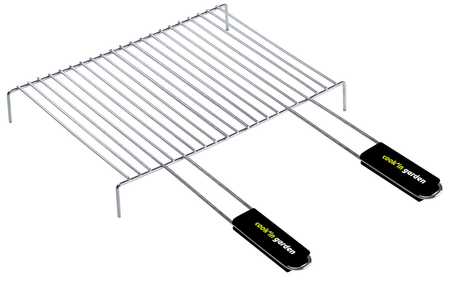Grille à pied simple 60 x 40 cm, 2 poignées - COOK'IN GARDEN