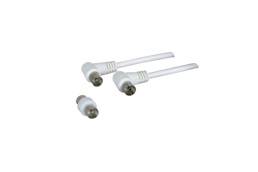 Prolongateur coaxial mâle/femelle coudé 5m - OPTEX