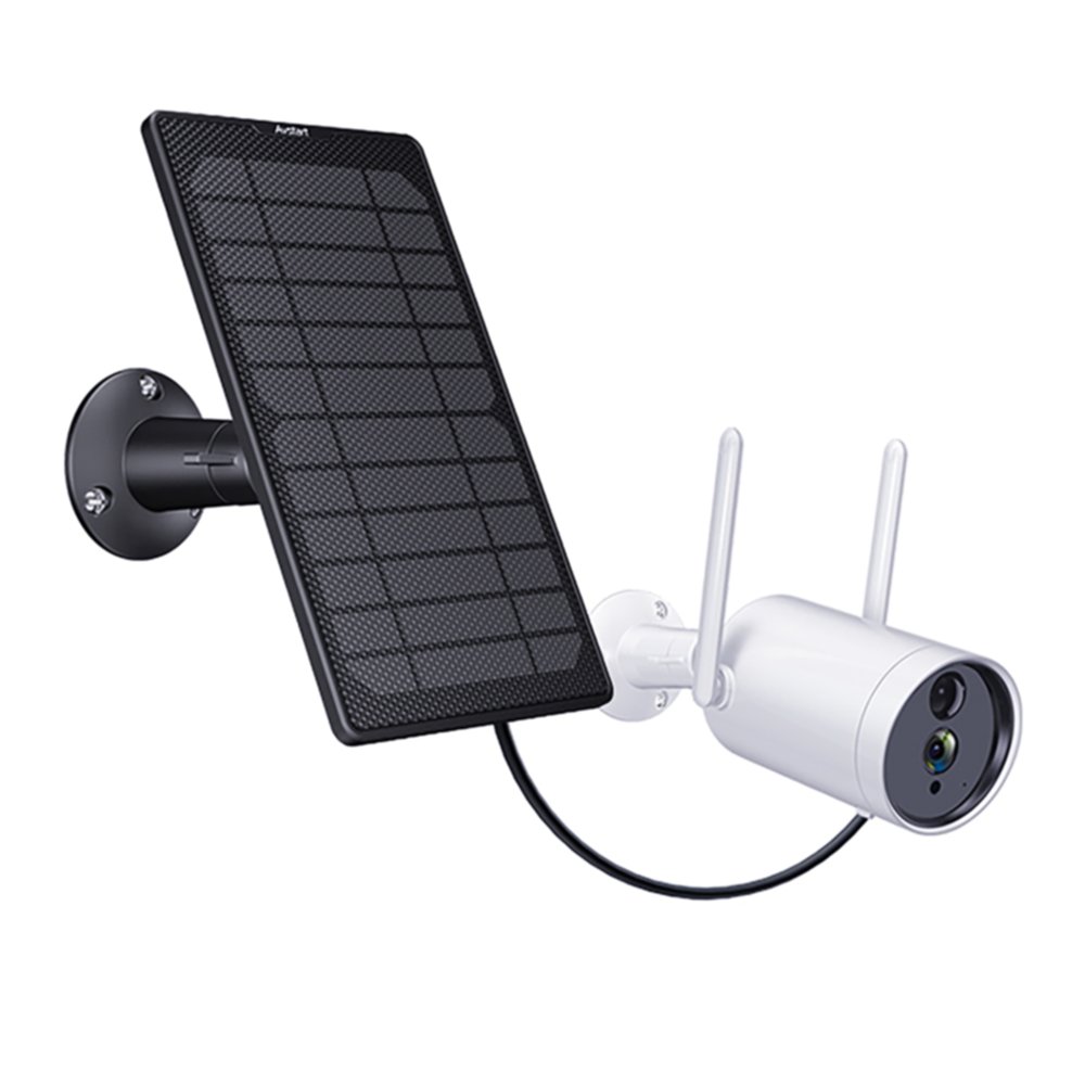 Caméra Wi-Fi fixe extérieure solaire 2K