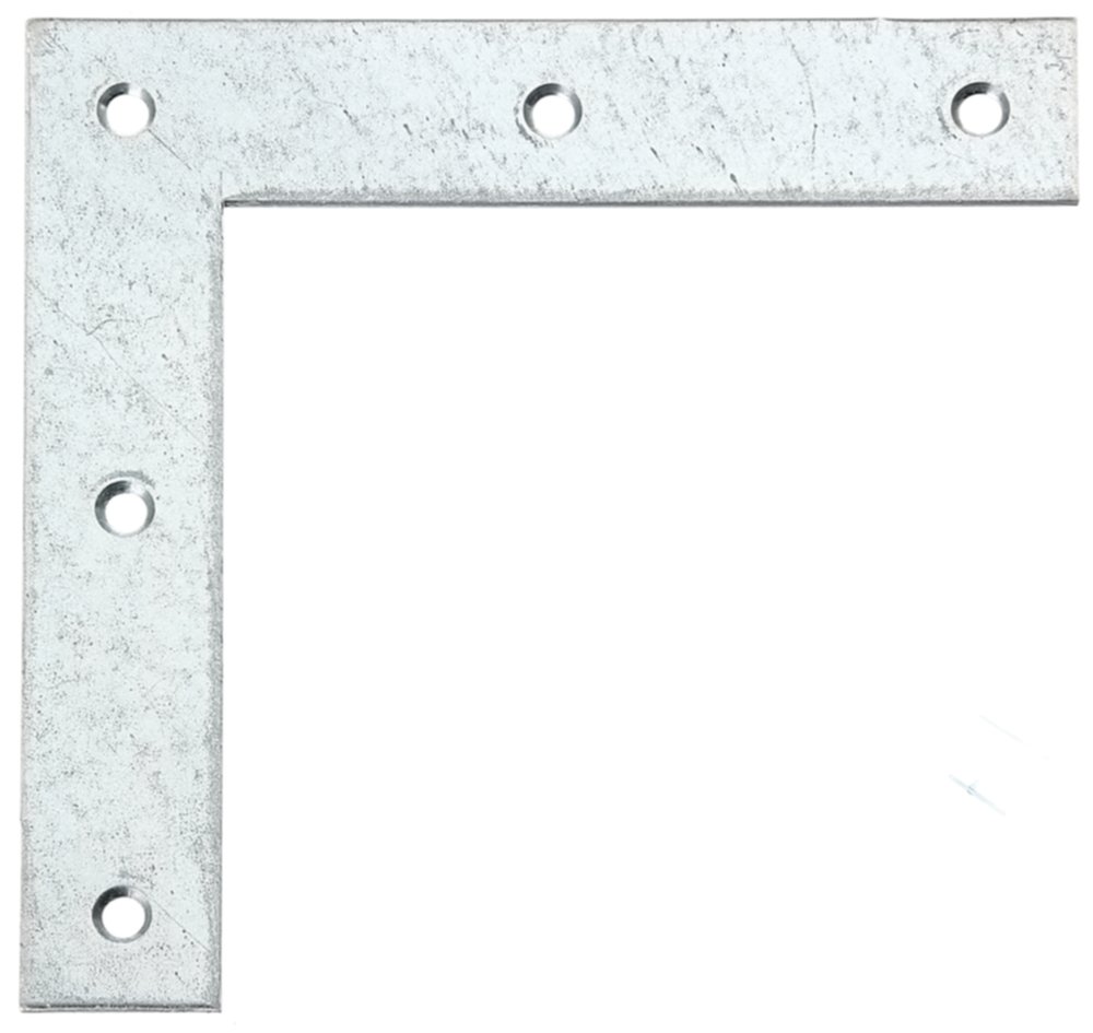 Équerre d'angle 30x160x3mm Ø6,5mm 5 trous - ALBERTS