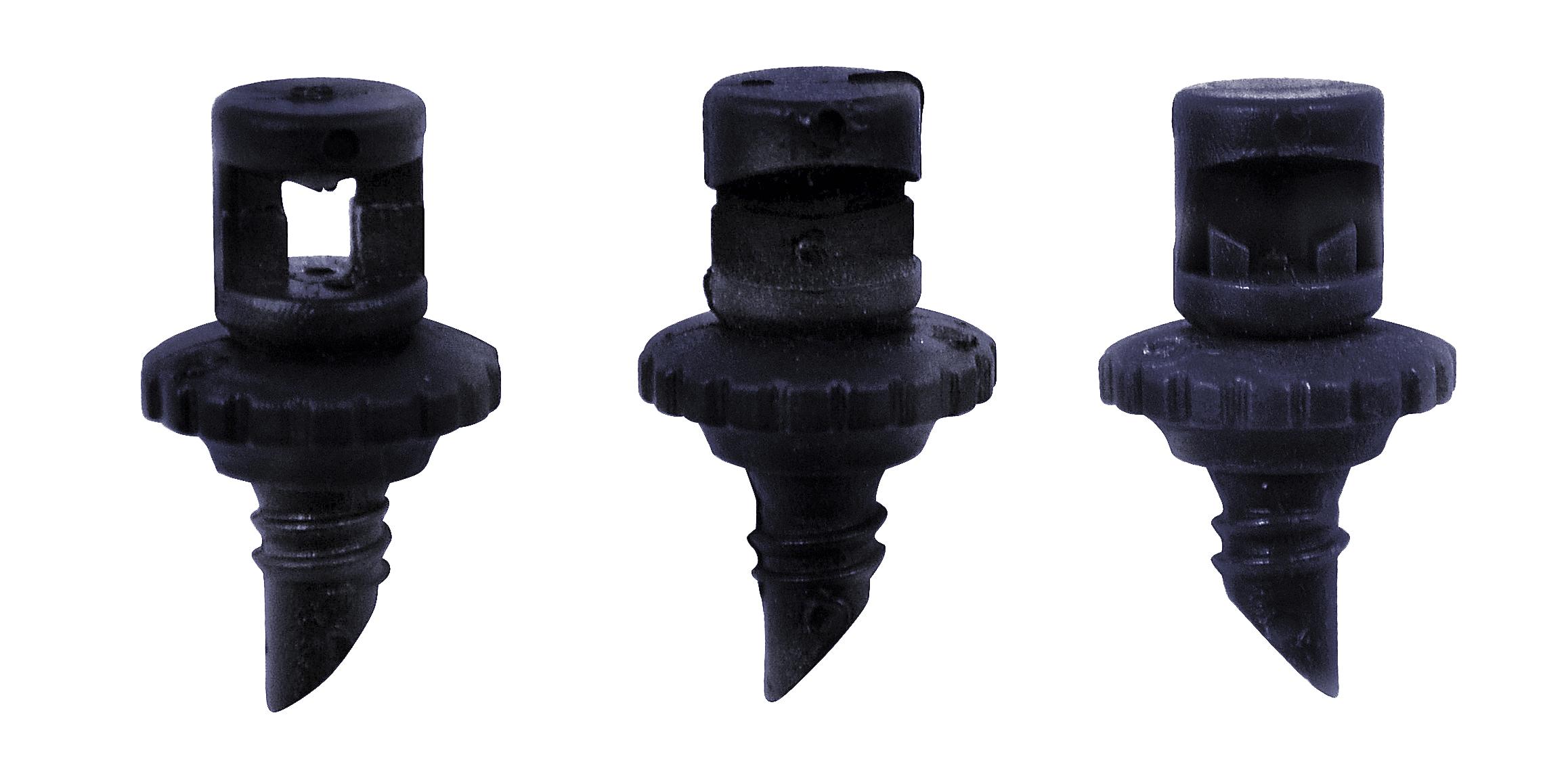10 MaxiJets Noir Micro Irrigation à 90°