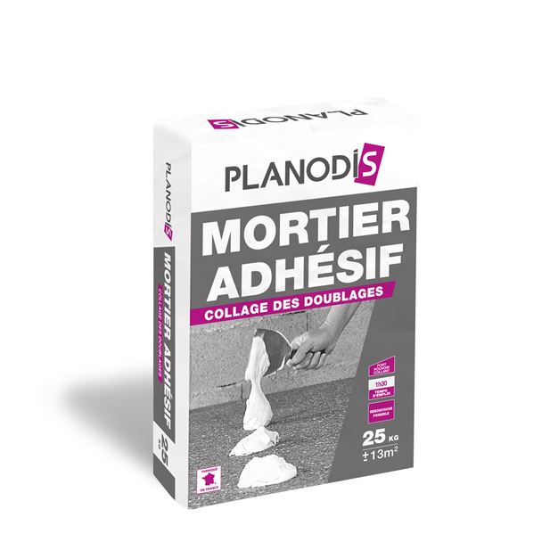 Mortier de collage Plaque de plâtre et Doublage 25kg