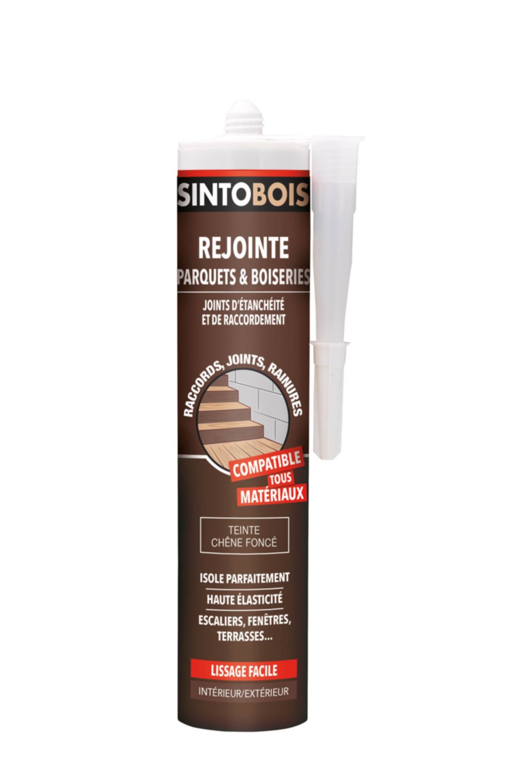 Joint multimatériaux Chêne Foncé 310ml - SINTO