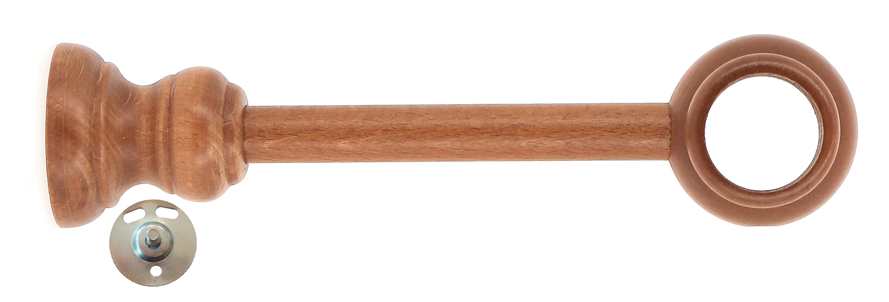 Support lorgnon long réglable bois classique ø 35mm merisier - MOBOIS