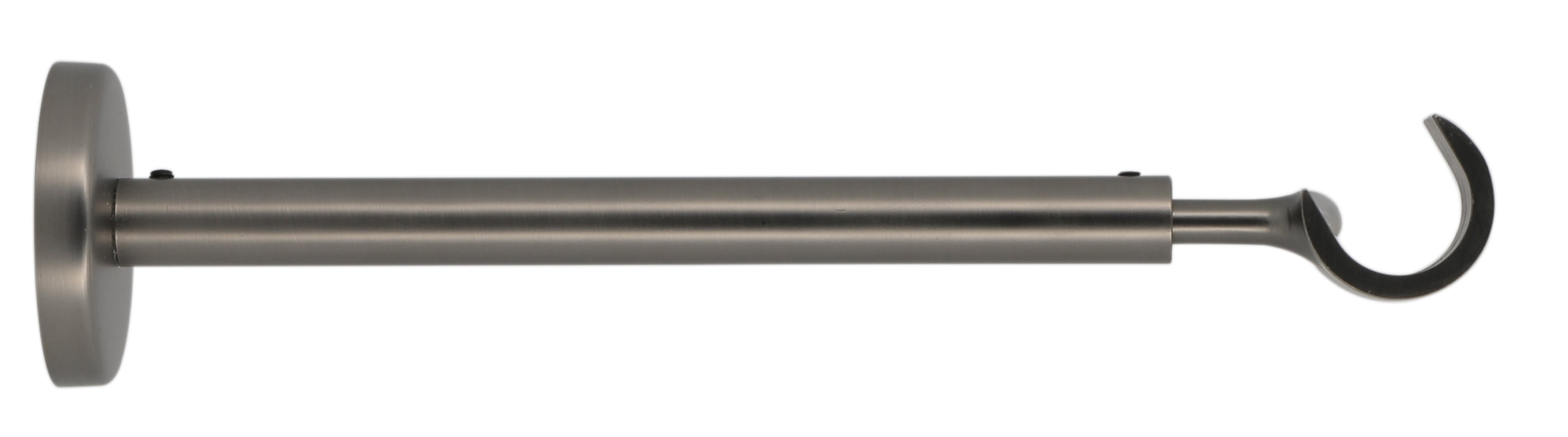 Support métal Ø20mm Ouvert 190-300mm Gun foncé