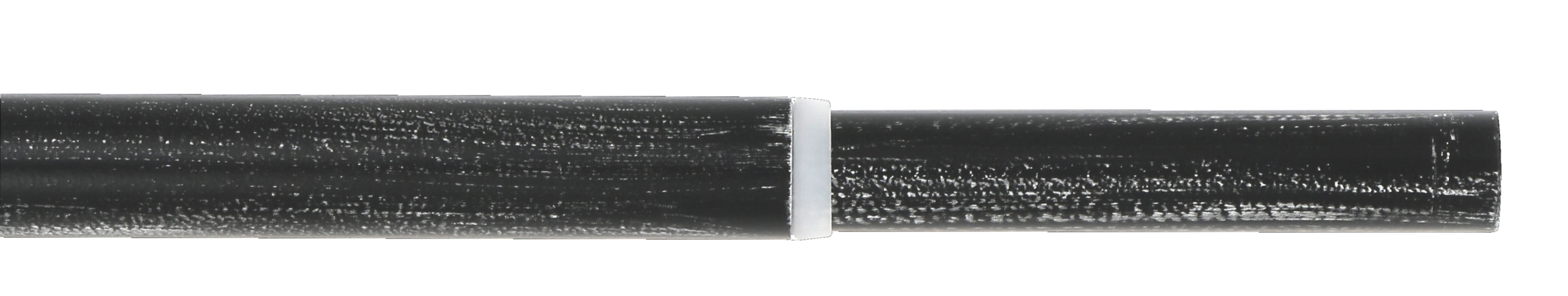 Tringle extensible métal Ø20mm 1,20-2,1m Noir Argente
