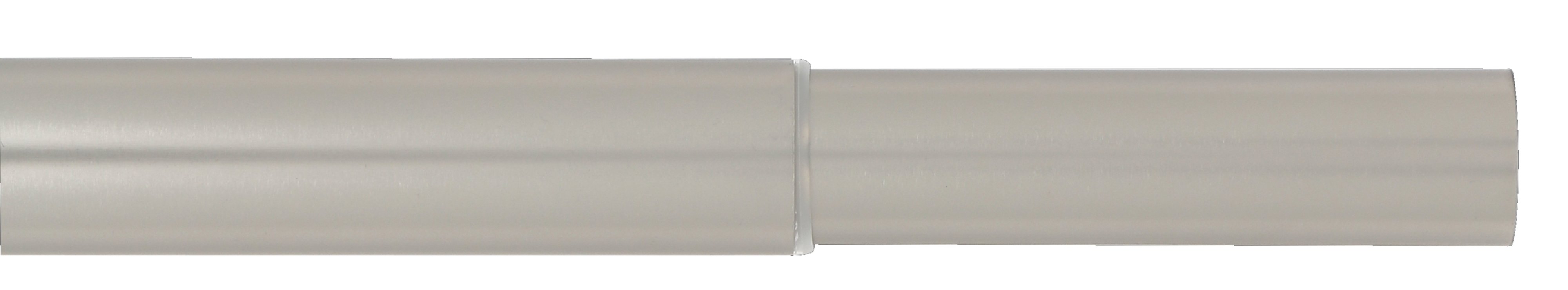 Barre à rideaux métal Ø28mmx2,4-4m chrome mat - MOBOIS