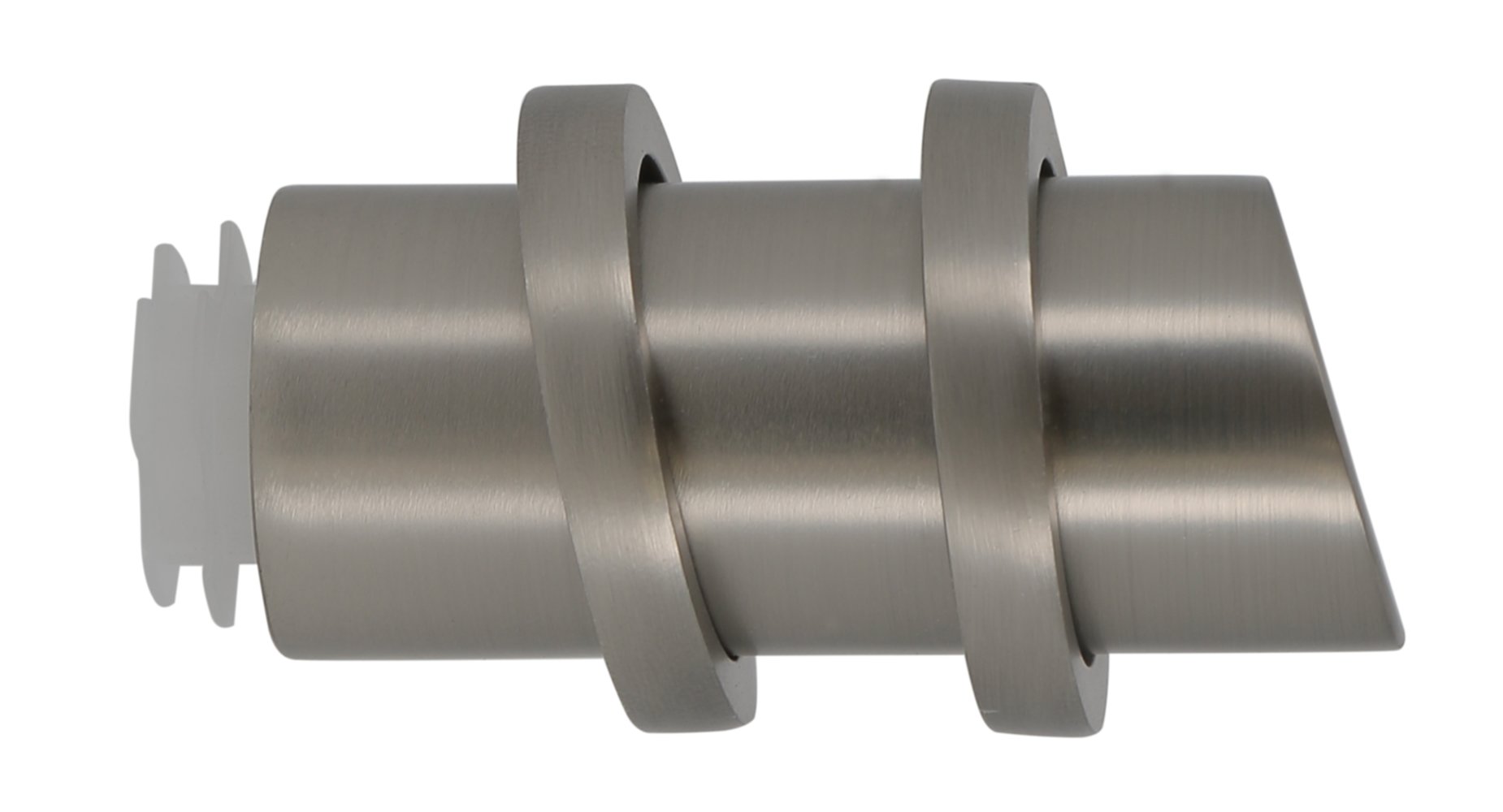 Embout déco métal forme cylindre avec 2 anneaux Ø28mm Easy Fix - MOBOIS