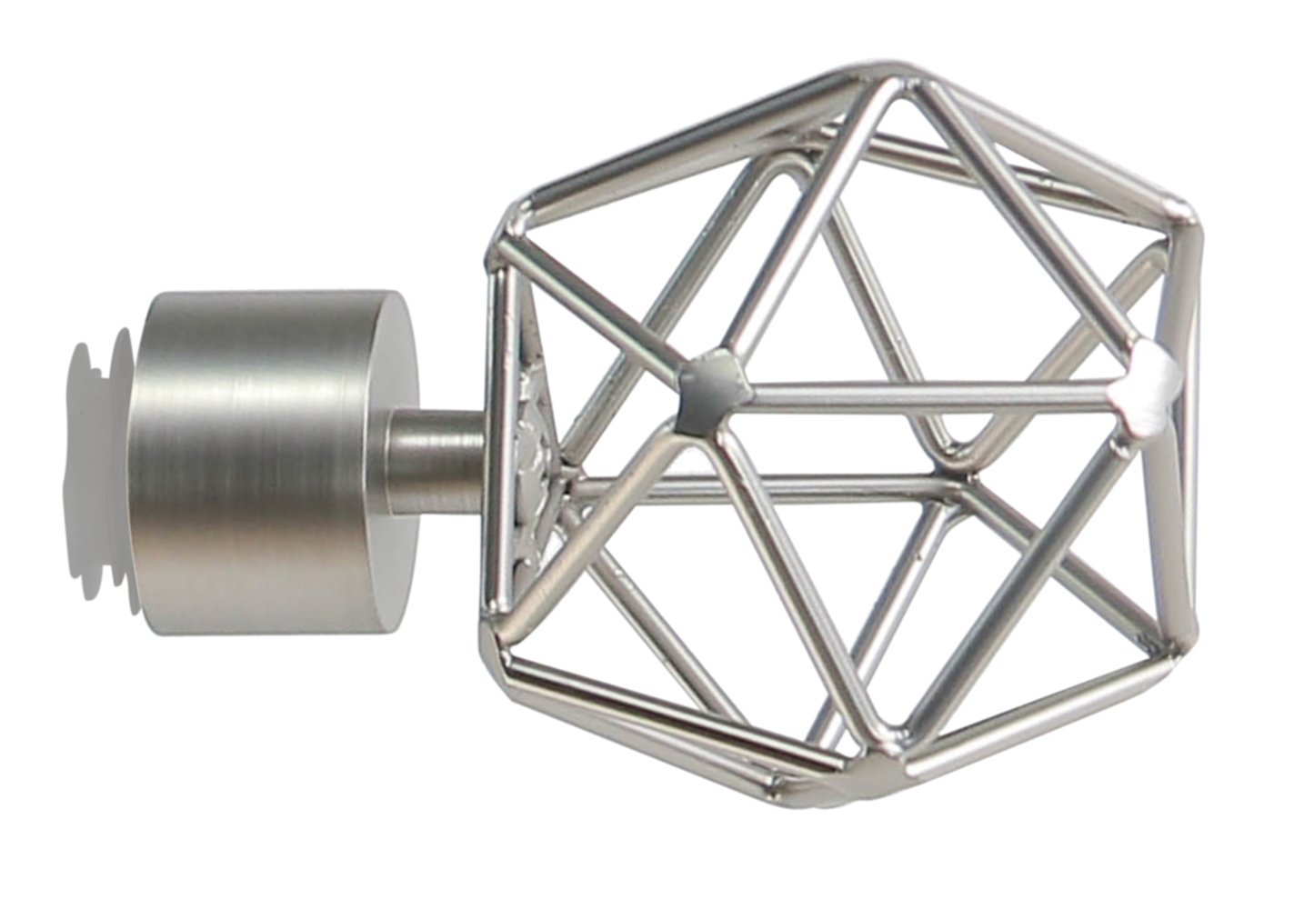 Embout déco métal forme géométriqe filaire Ø28mm Easy Fix - MOBOIS