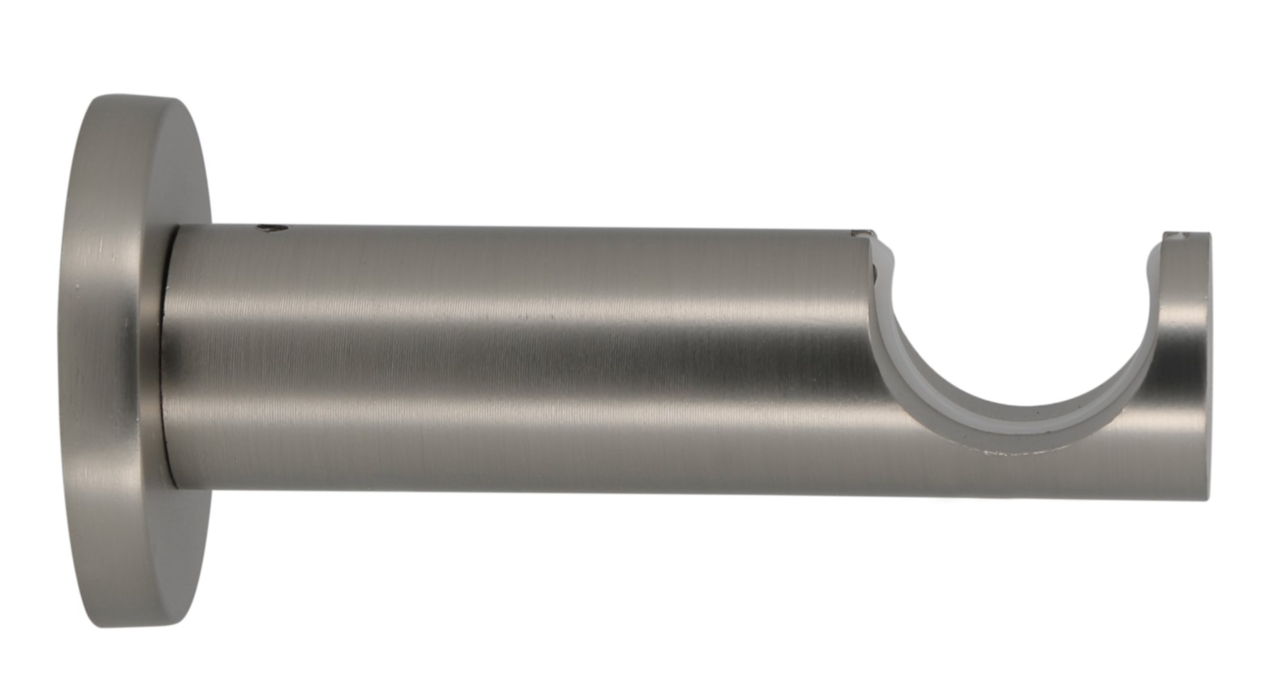 Support métal Ø28mm Tige 95mm Chromé Mat