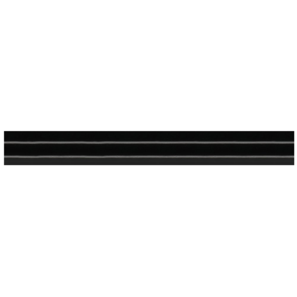 Tringle métal Ø20mm 2,5m Noir Brillant