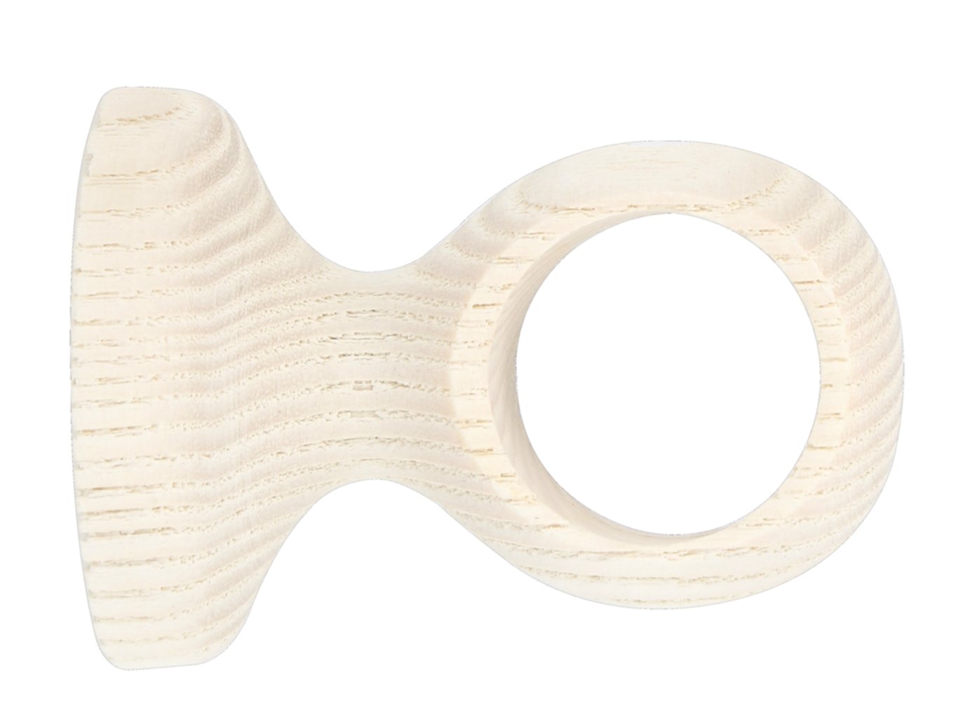 Support Ø28mm Ferme 50mm Bois Blanchi