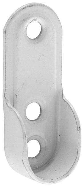 2 supports entre-murs blanc