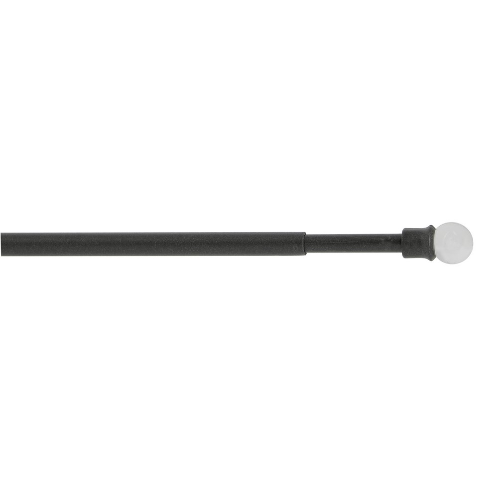 Tringle de Vitrage Ø7mm Embouts Boule Translucide 40-65cm Météorite - MOBOIS