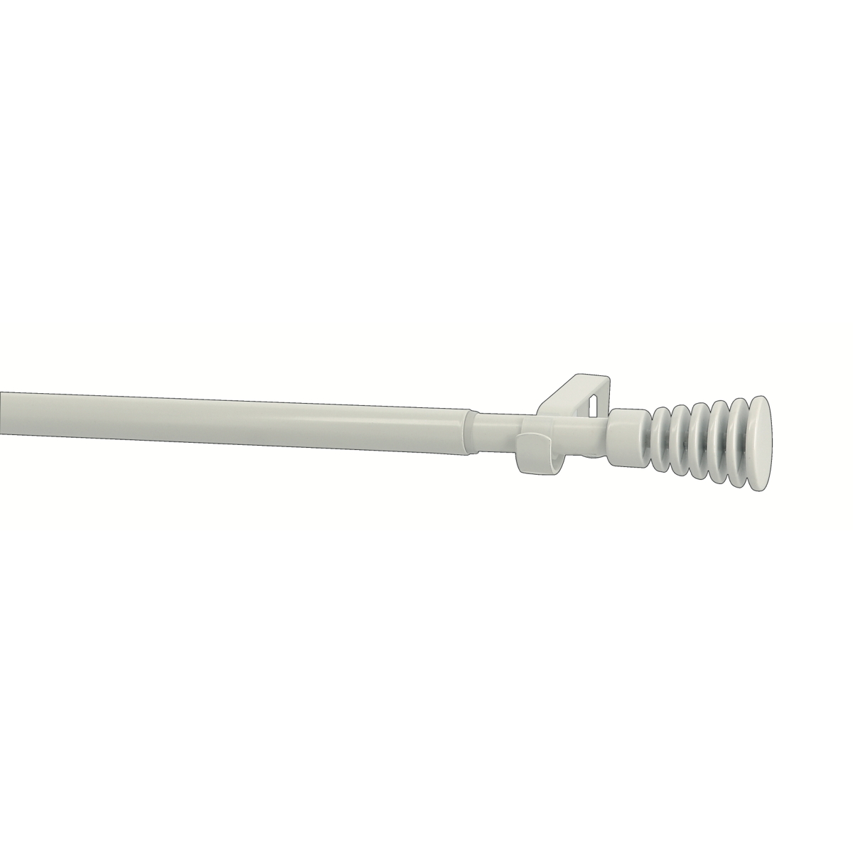 Kit métal extensible série Canelé extensible 120-210 cm blanc mat MOBOIS