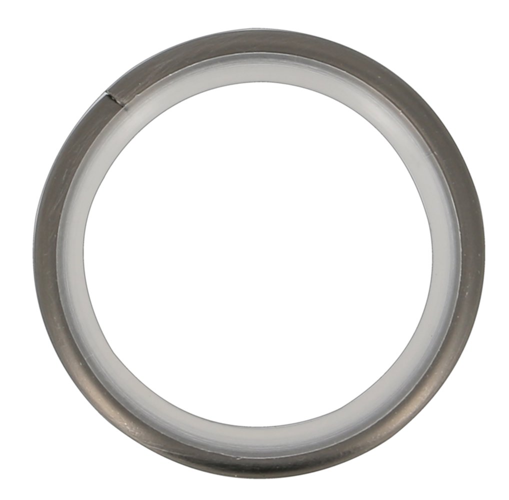 10 Anneaux métal Ø42mm Avec Silencieux Gun foncé