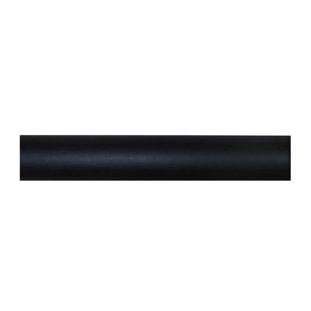 Tringle à Rideaux Bois Ø28mm 2m Noir Mat - MOBOIS