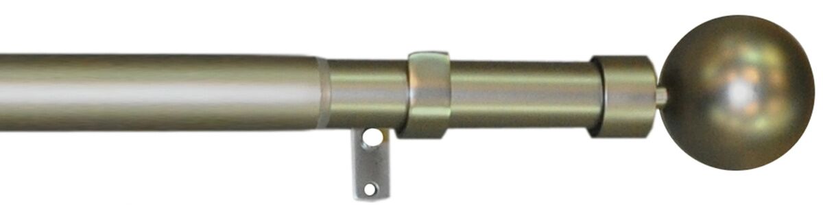 1 kit métal Ø28/25 extensible de 2m00 à 3m60 embout boule ni