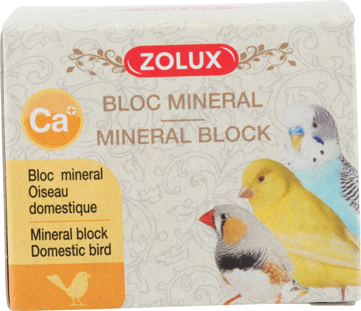 Aliment complémentaire bloc de sel pour oiseaux