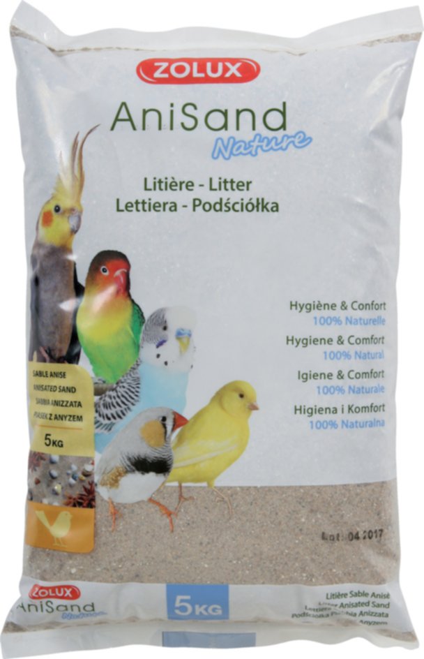 Litière oiseaux - Sable anisé - Sac 5kg