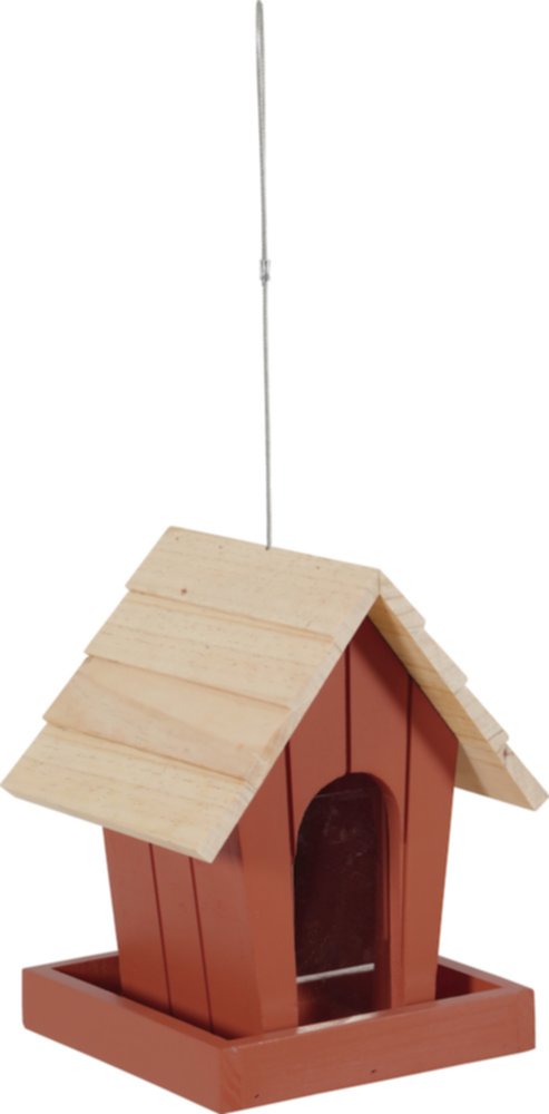 Mangeoire bois Coucou Oiseaux de la nature Terracotta