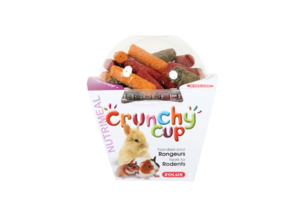 Friandise crunchy cup - bett/luzerne/carot - 180g