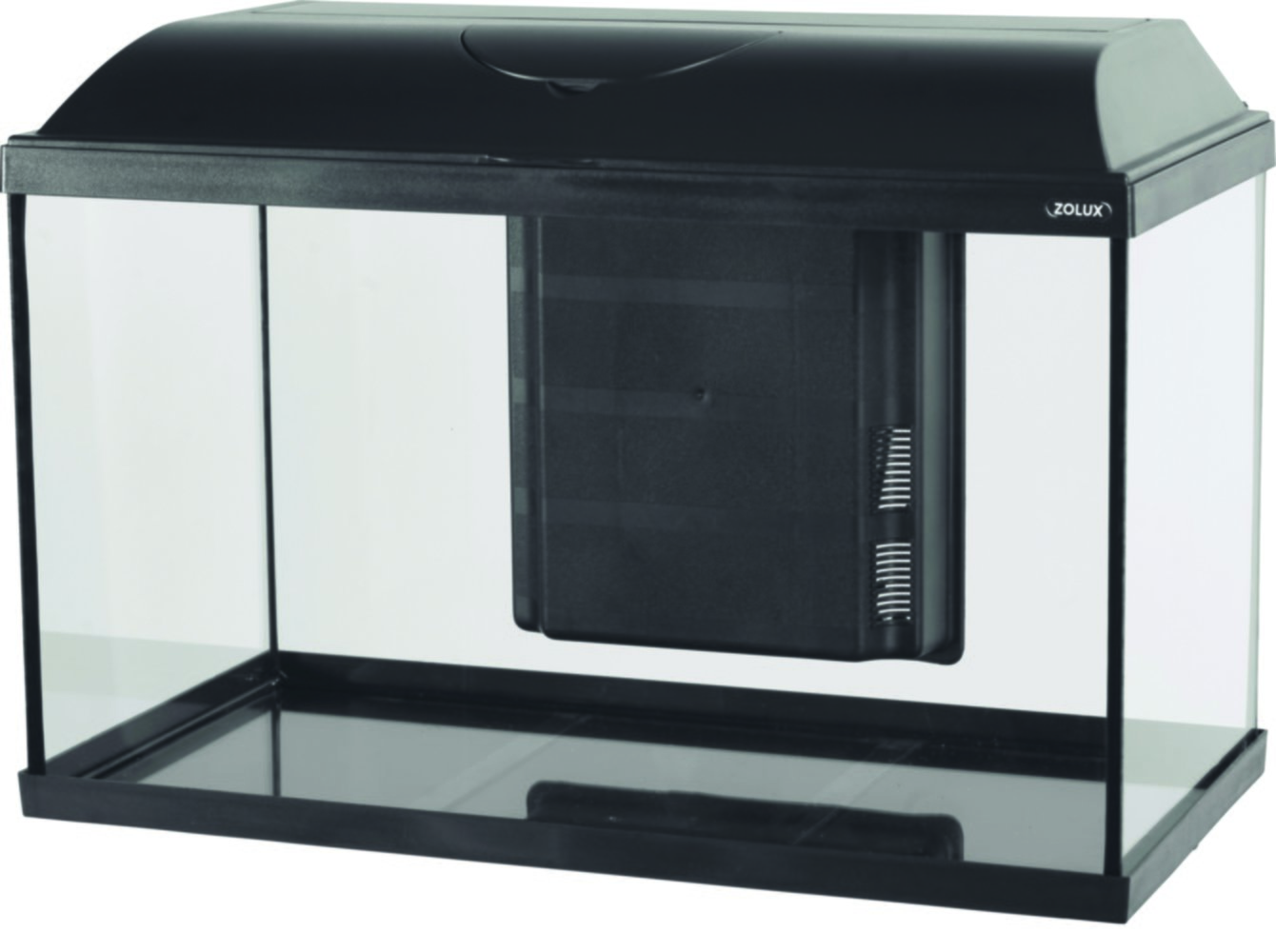 Kit aquarium iséo 57 l noir