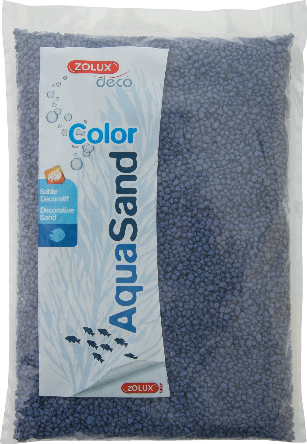 Sable décoratif aquarium - bleu outremer - 1kg