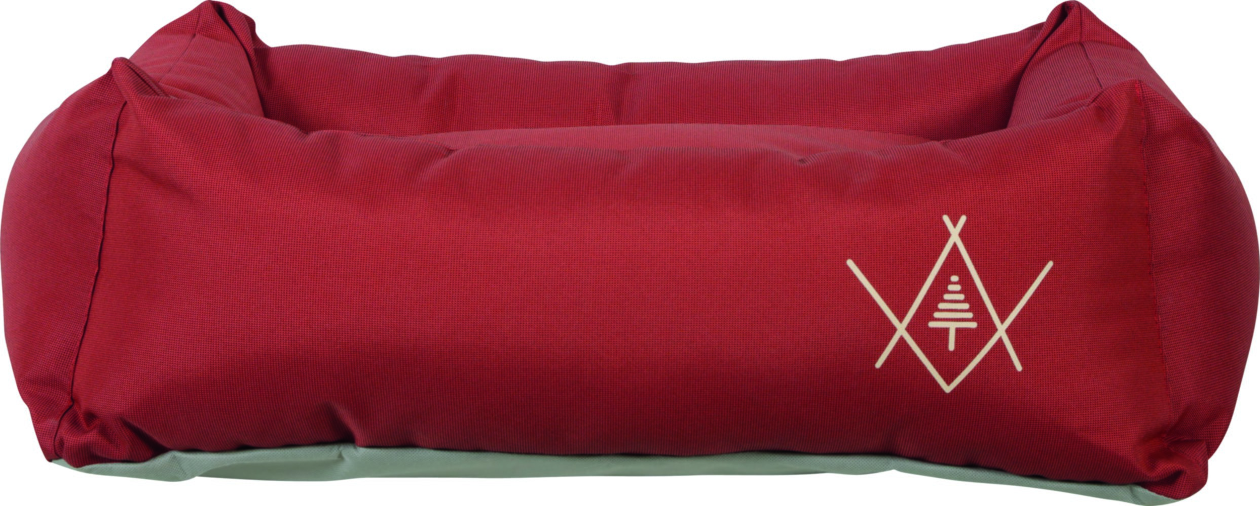 Corbeille seasons rouge 75 cm