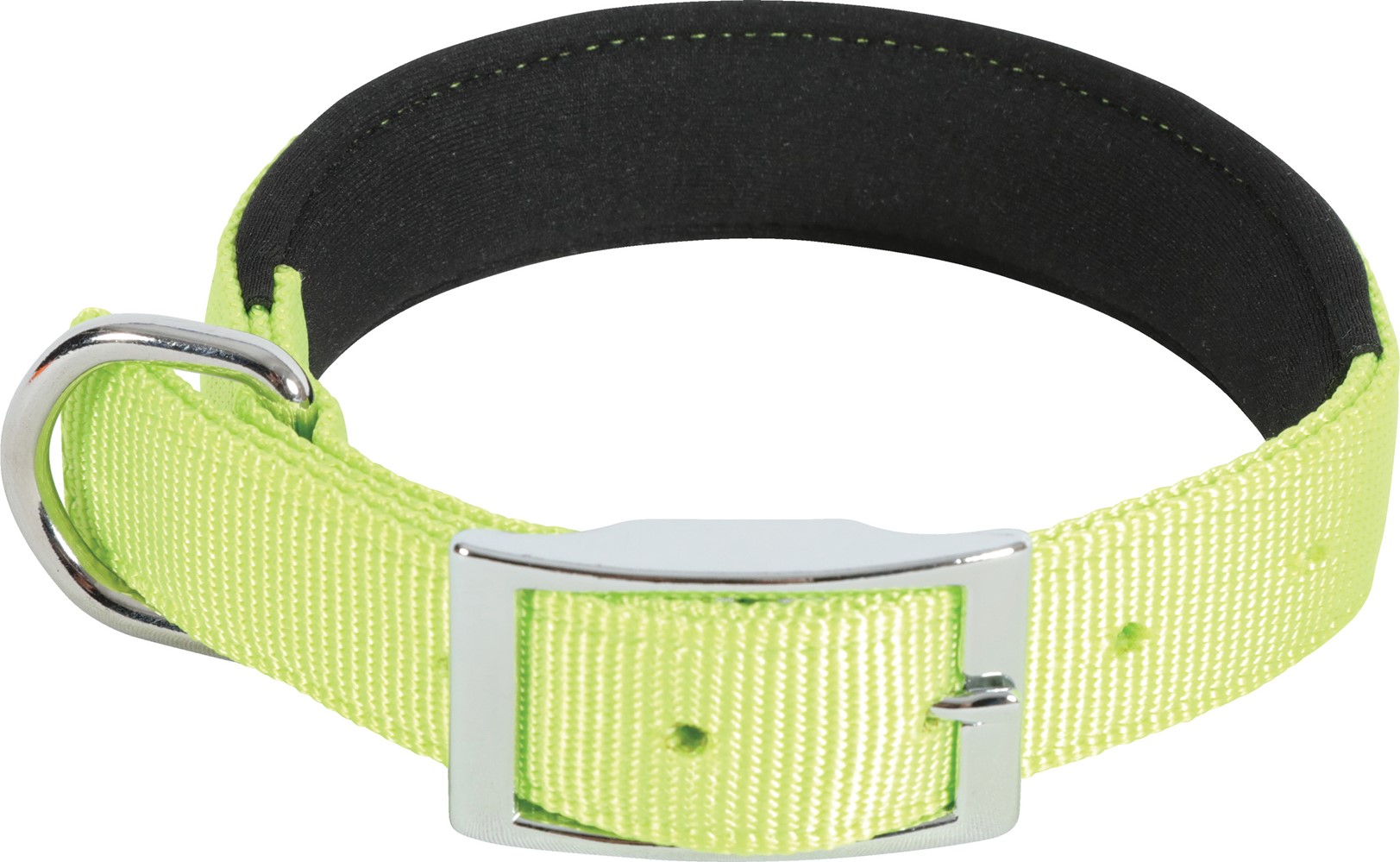 Collier nylon confort - 25mm - 30 à 40cm - Anis