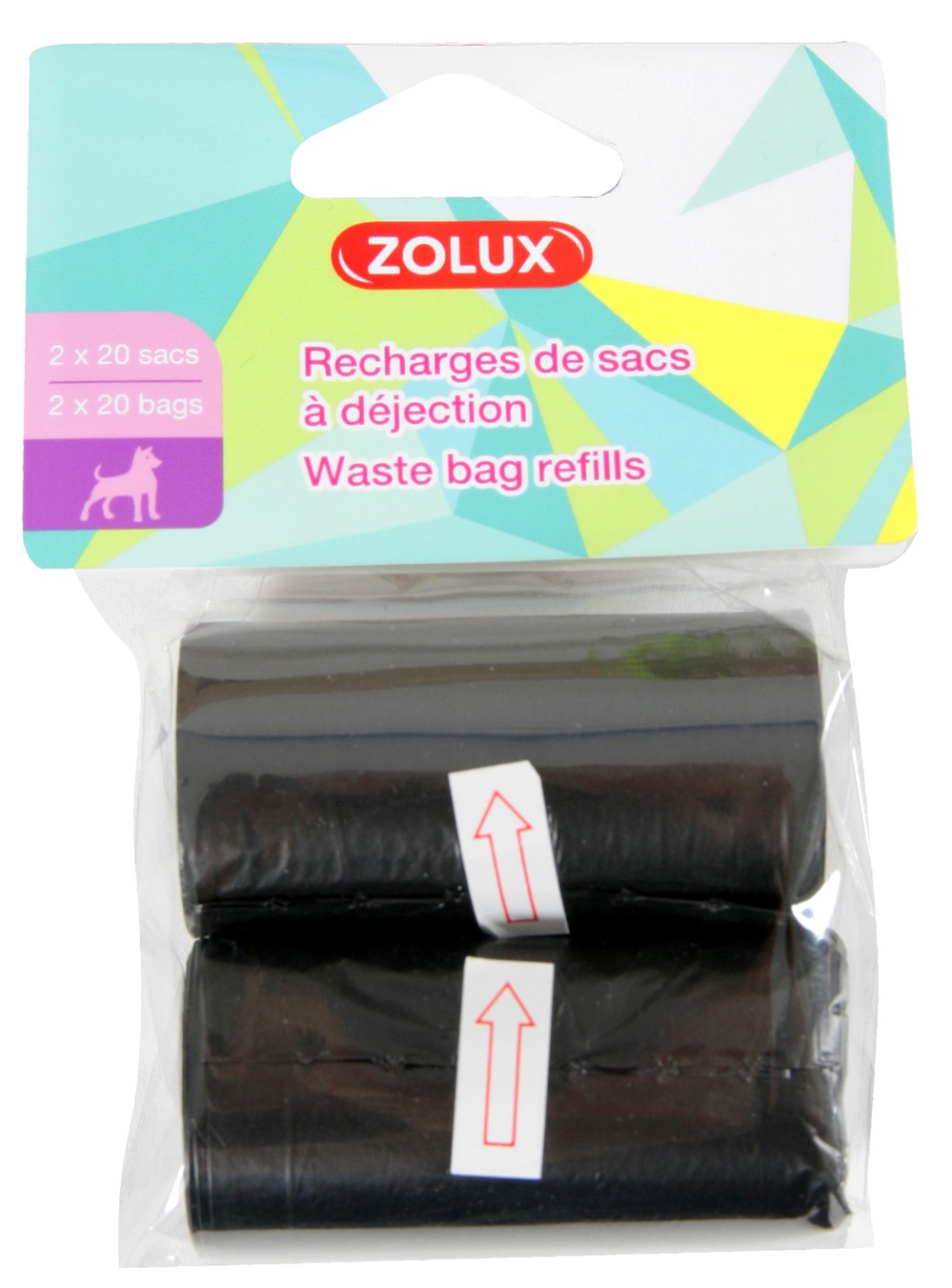 Recharge sacs à déjection 2x20 sacs