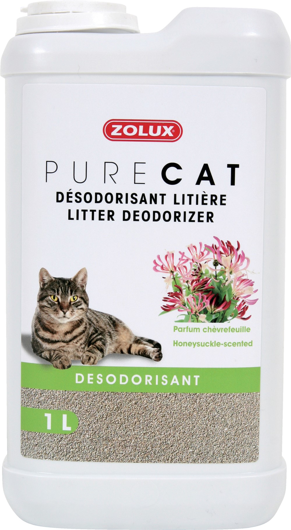 Désodorisant litière Chèvrefeuille 1L