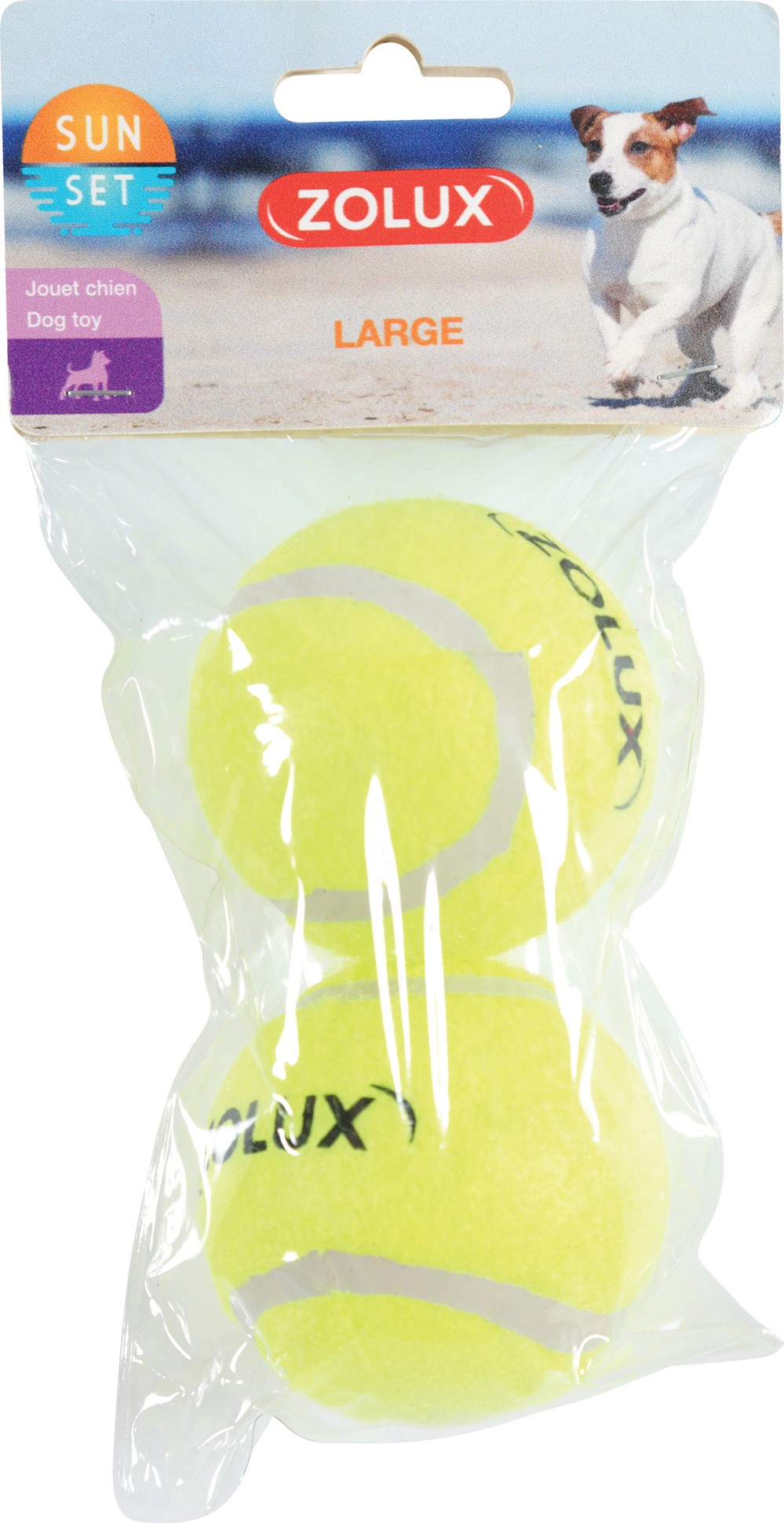 Balle Ø 6,2cm pour lanceur de balle Sunset L - x2