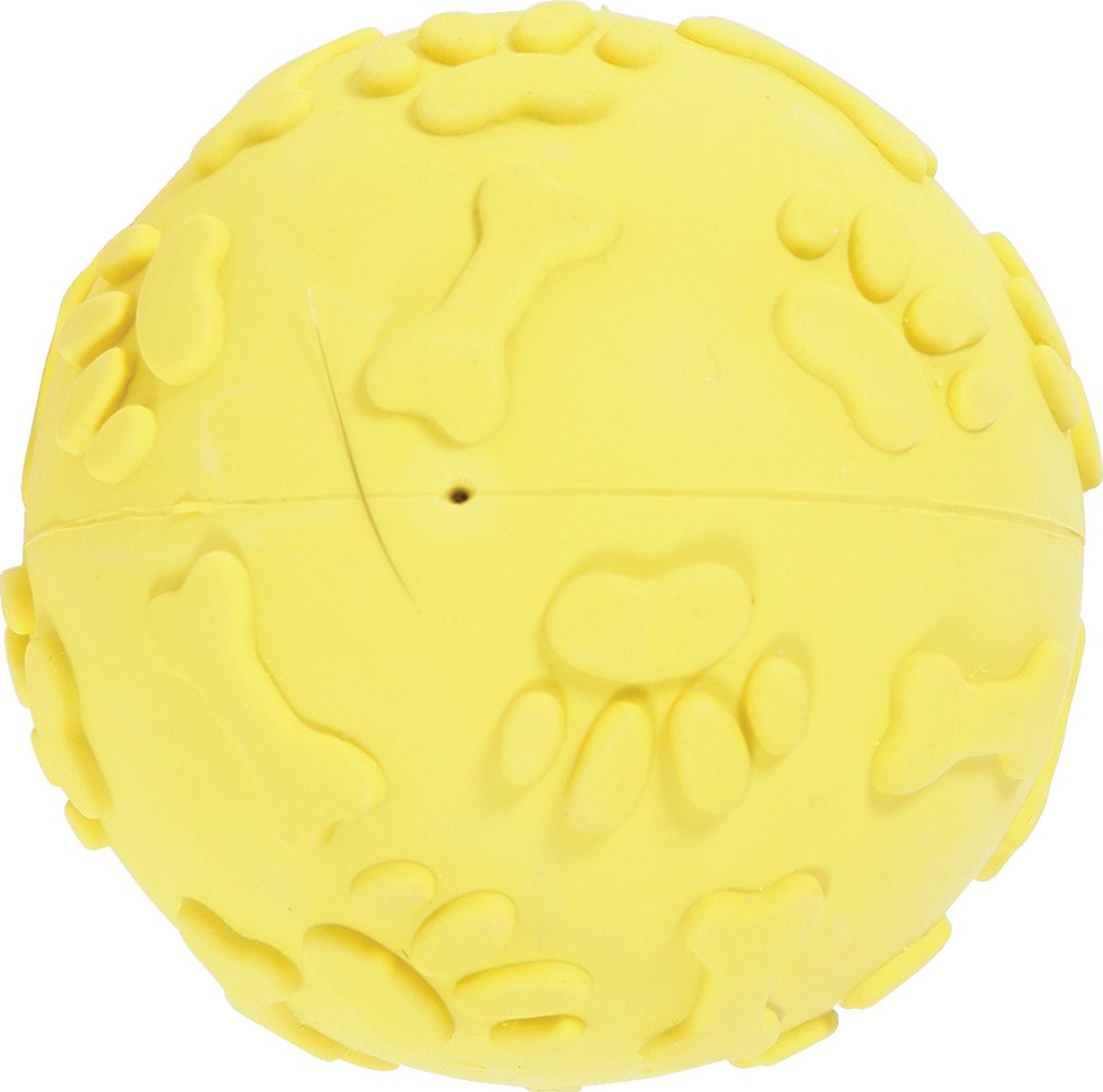 Jouet chien balle dure caoutchouc Ø 7cm - ZOLUX